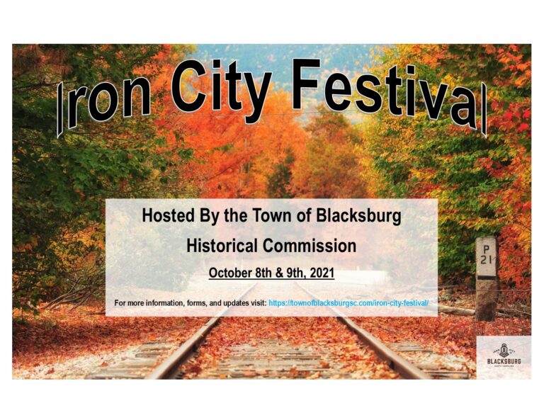 Iron City Festival Town of Blacksburg