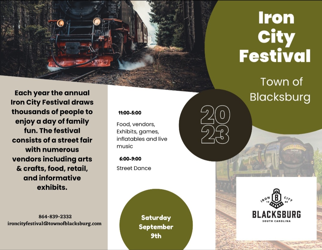 Iron City Festival Town of Blacksburg